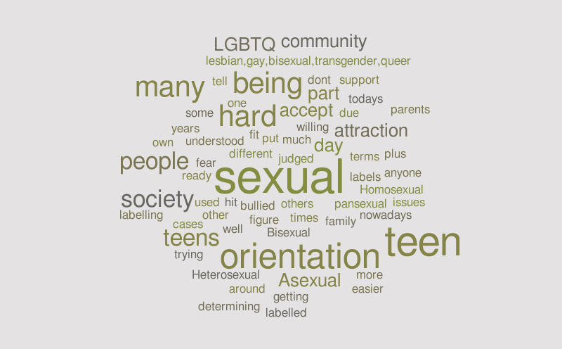 sexual health assignment – Word cloud – WordItOut