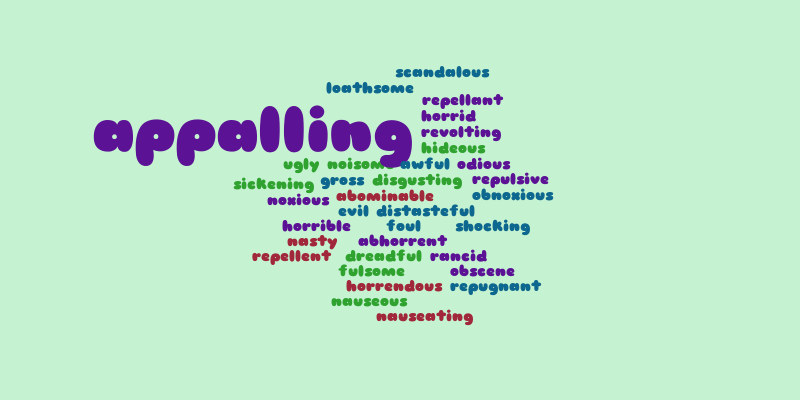 Appalling Cassie Wyattt – Word cloud – WordItOut