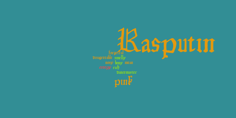 Bad Boy – Word cloud – WordItOut