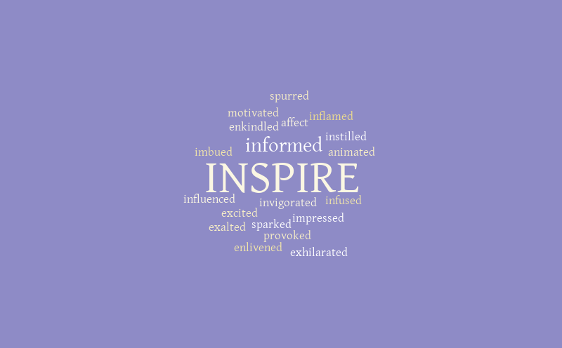 INSPIRE – Word cloud – WordItOut