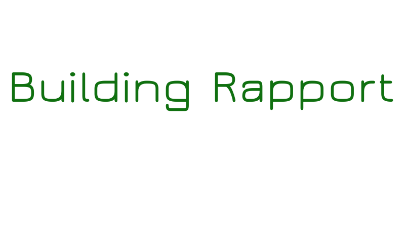 Building Rapport – Word cloud – WordItOut