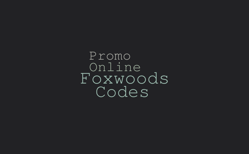promo code for foxwoods online casino