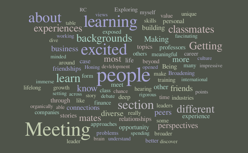 START Sec. K – Word cloud – WordItOut