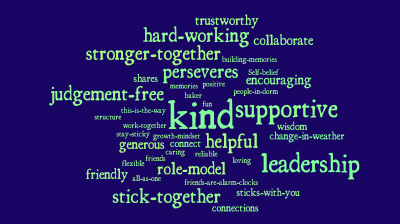 Dev Team Team Values 2 – Word cloud – WordItOut
