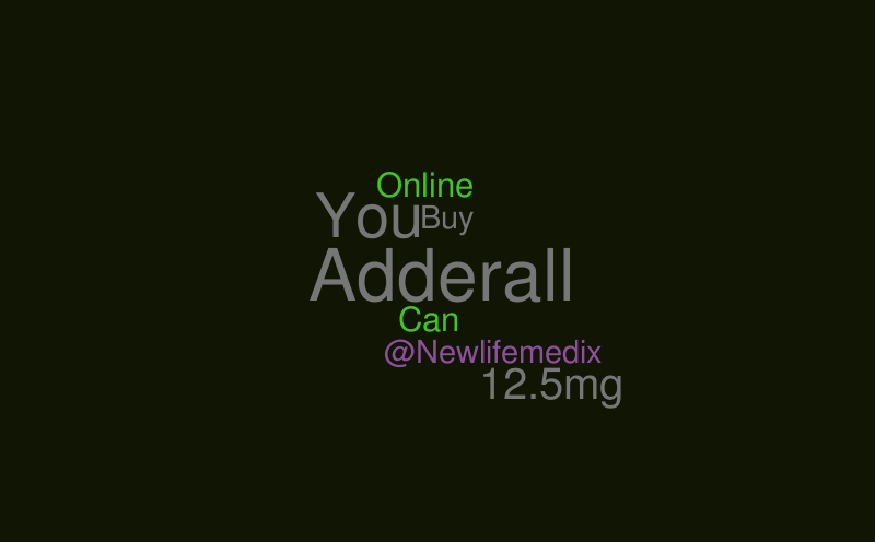 Can You Buy Adderall 12.5mg Online @Newlifemedix – Word cloud – WordItOut