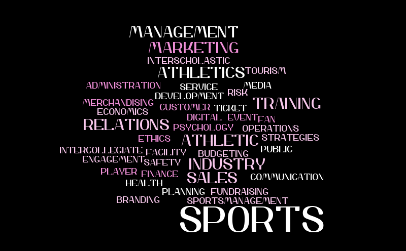 Introduction to Sports Managament – Word cloud – WordItOut