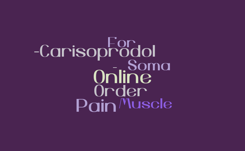 Buy Soma {Carisoprodol} Pill Online For Muscle Pain Cosmodix – Word cloud – WordItOut