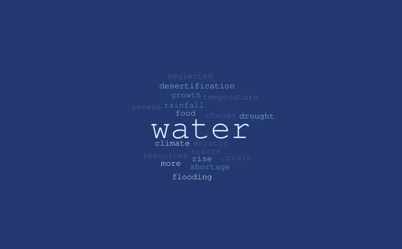 e – Word cloud – WordItOut