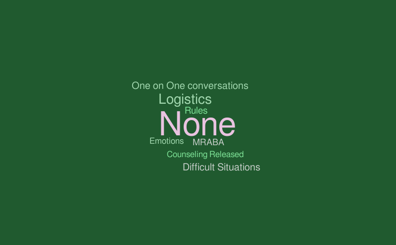 More Training – Word cloud – WordItOut